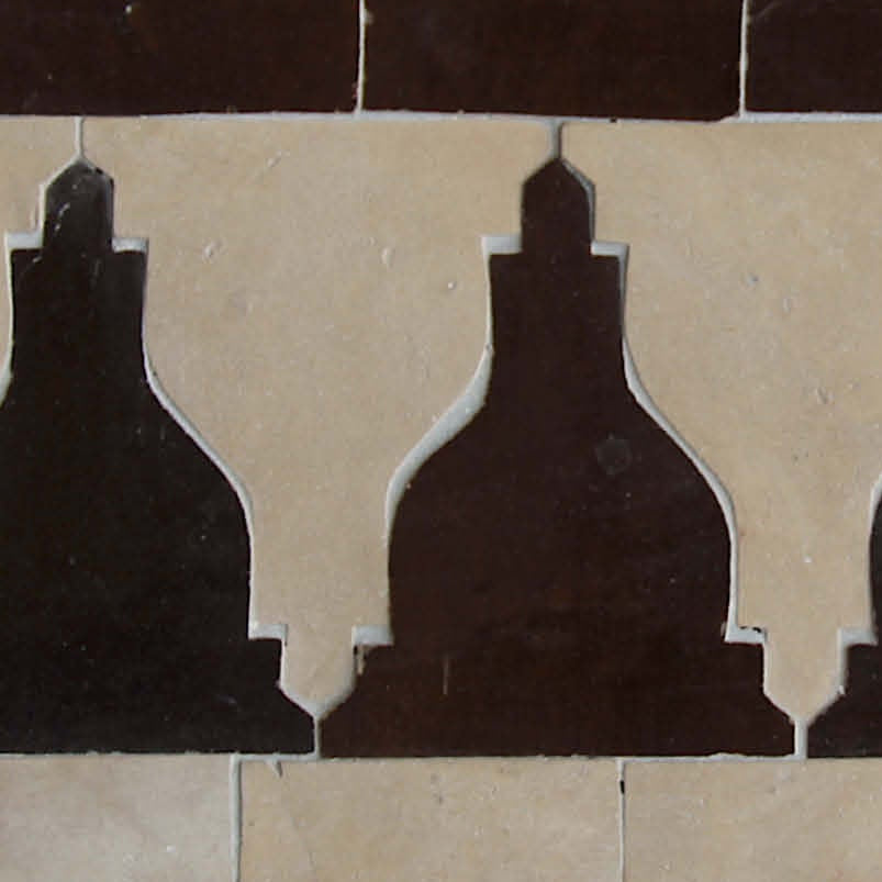 EZRBRD2103 Zellige Border Mosaic