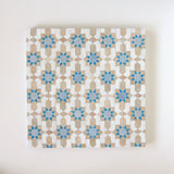Snow + Clay + Teal + Duck Egg Blue