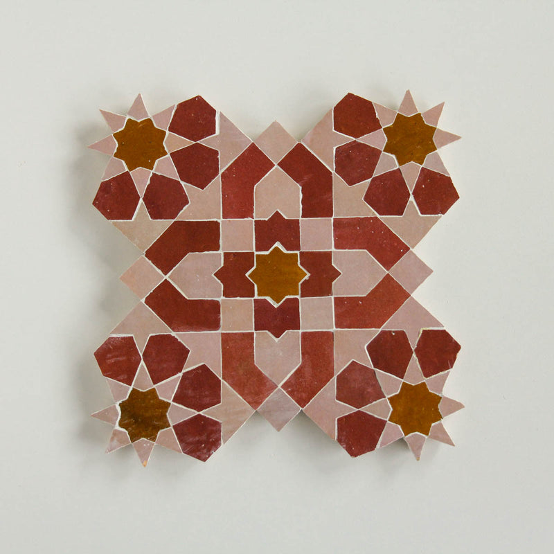 Moroccan Zellige Mosaic EZR0200 Large Format