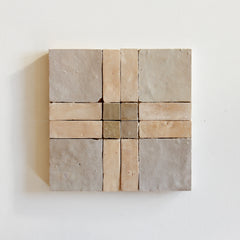youteizan　マテリアルMaterial Moroccan Zellige Mosaic EZR0226 Latte, Oat & Clay