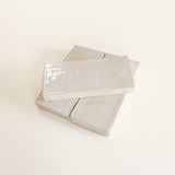 Wide Bejmat Tile Sample in Colour Snow