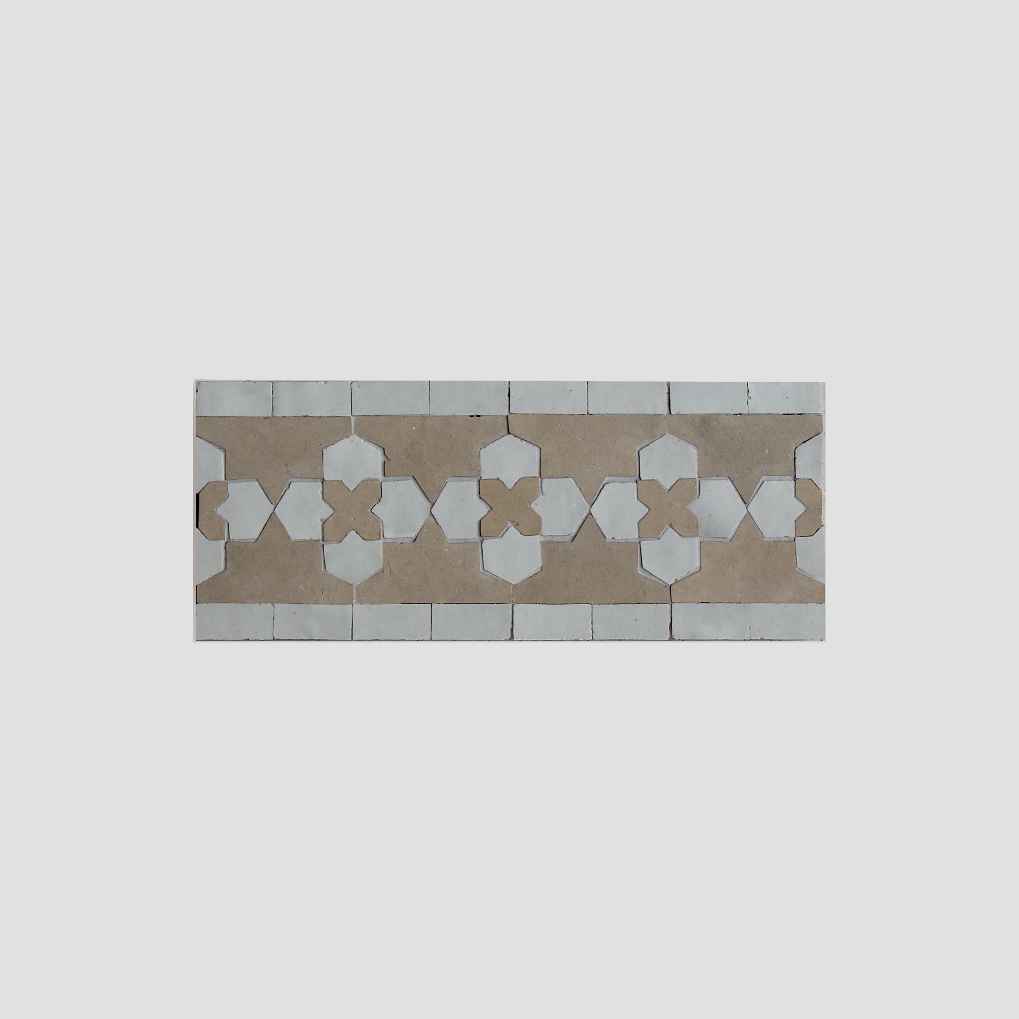EZRBRD2102 Zellige Border Mosaic