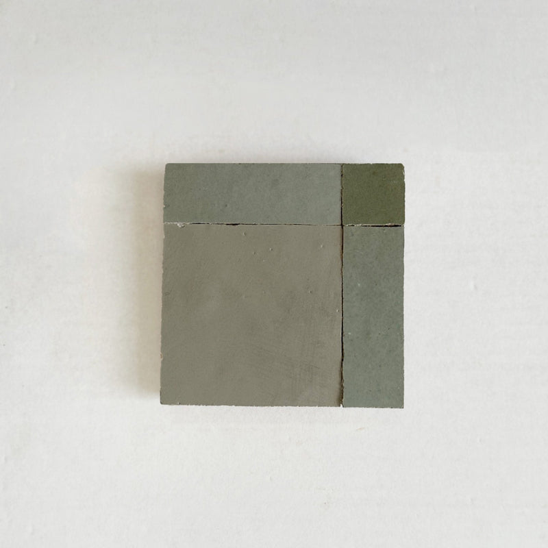 Moroccan Zellige Mosaic EZR0226 Moss, Avocado, Chameleon - NEW*