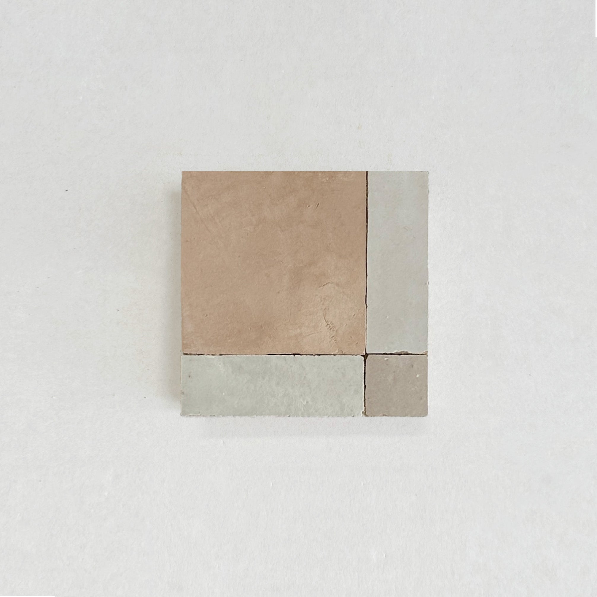 Moroccan Zellige Mosaic EZR0226 Clay, Oat & Dust