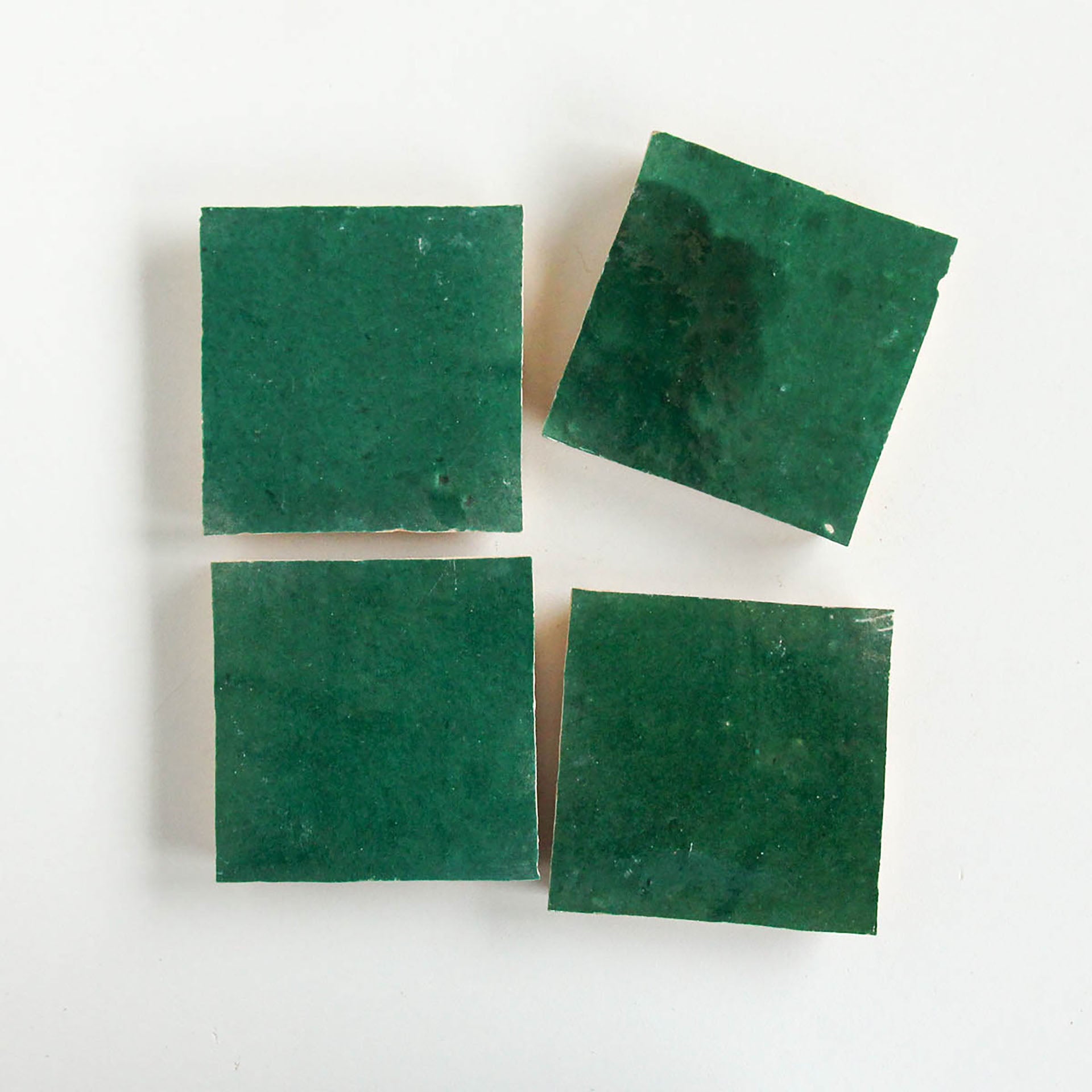 Moroccan Zellige Square Forest