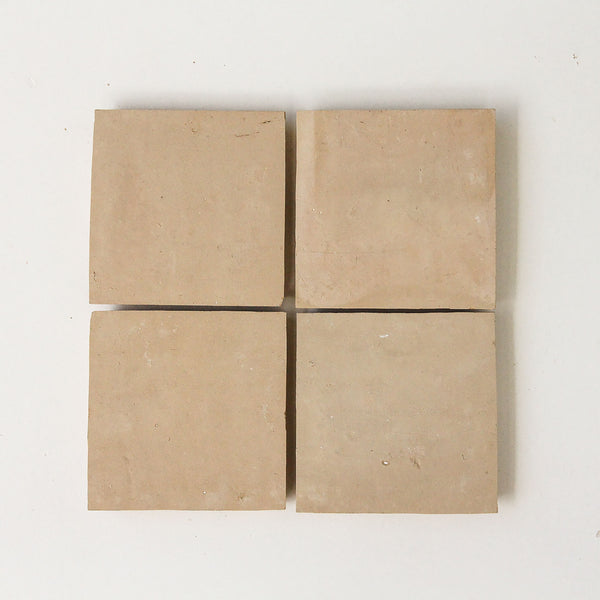Moroccan Zellige Square Clay