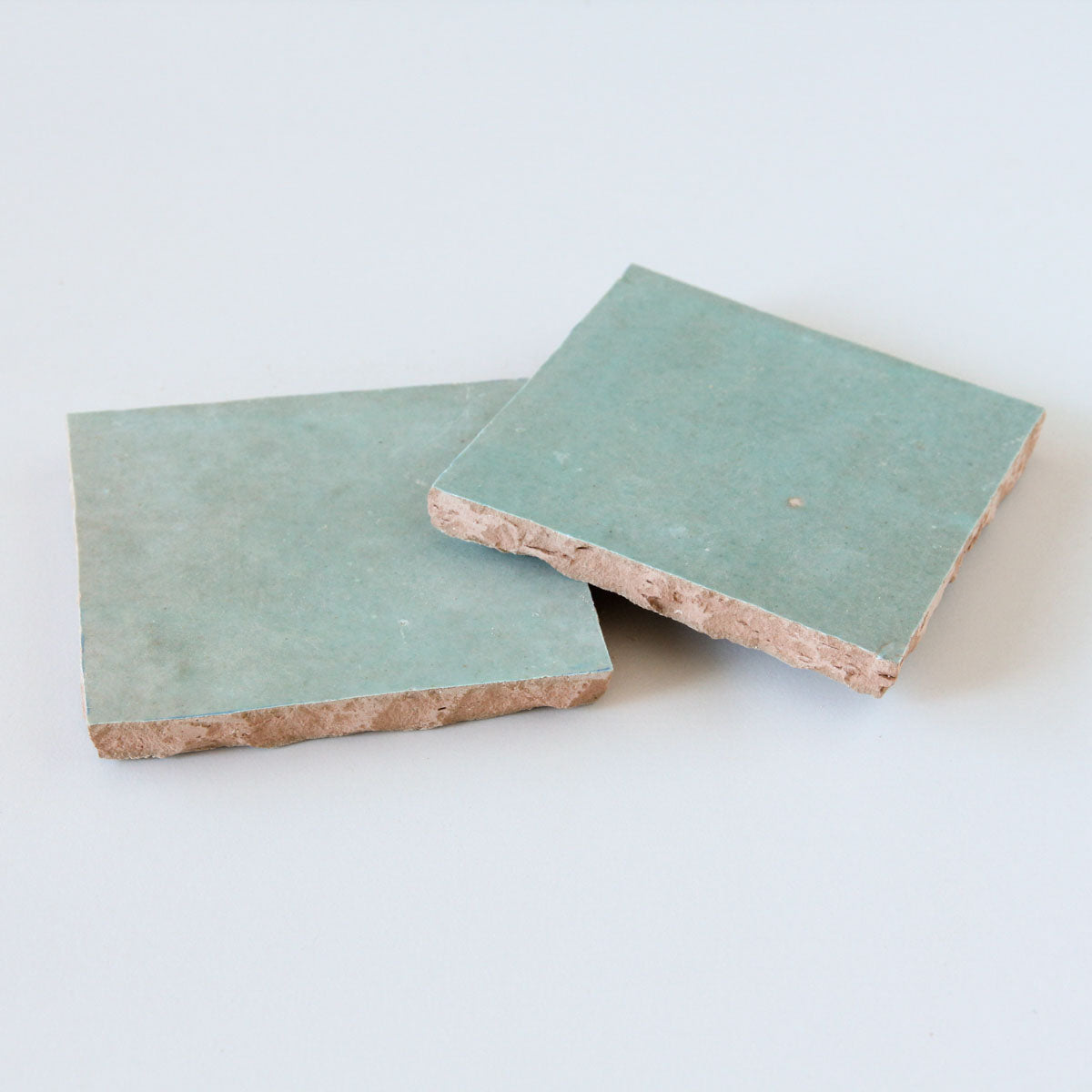 Moroccan Zellige Square Moss