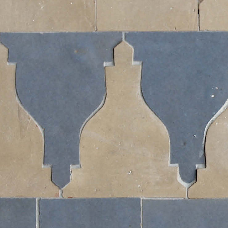 EZRBRD2103 Zellige Border Mosaic