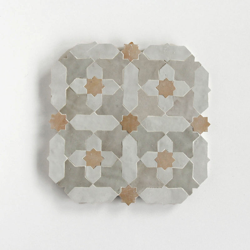 Moroccan Zellige Mosaic EZR0204 Large Format