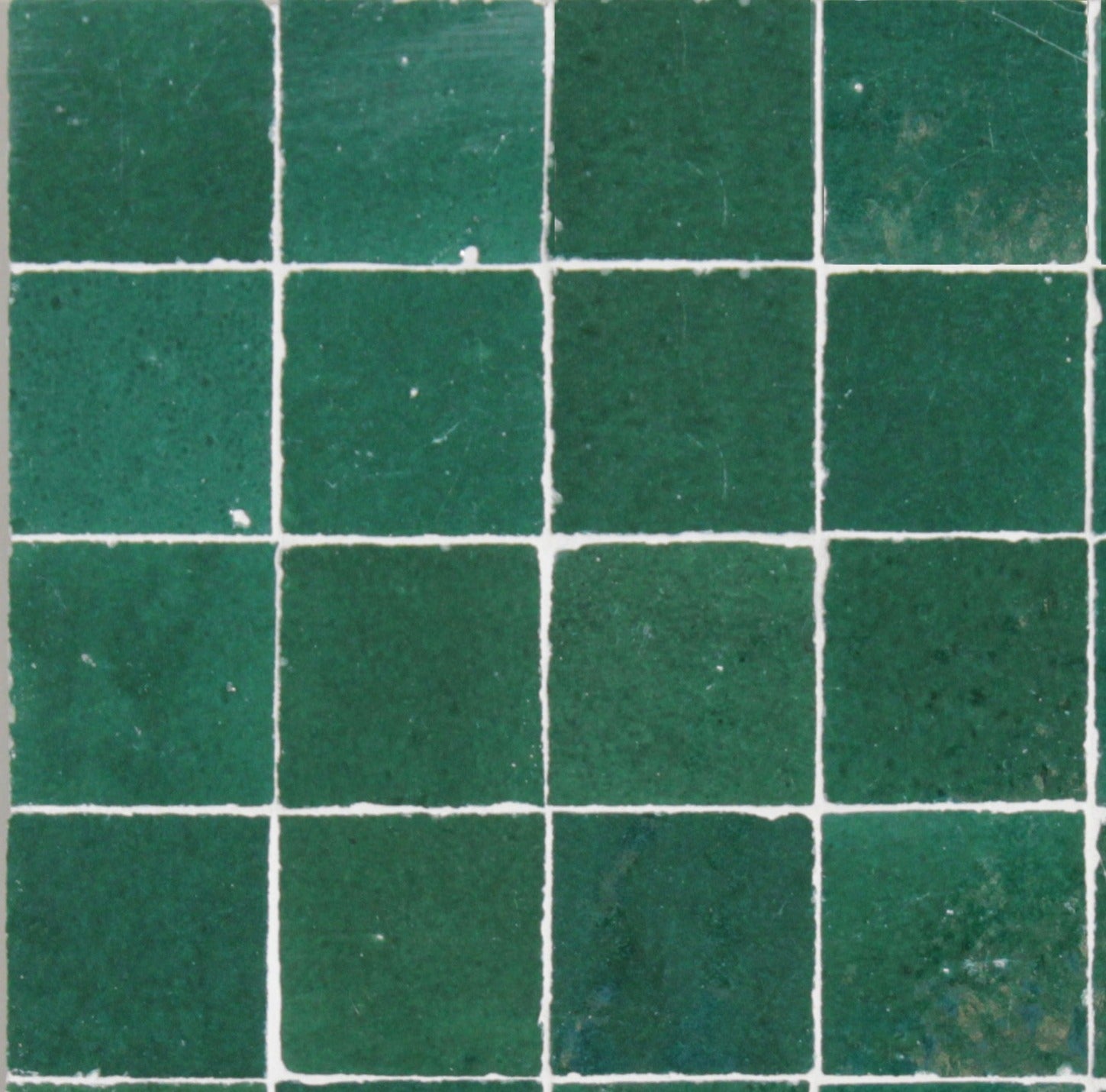 Moroccan Zellige Mosaic EZR1505: Forest Green