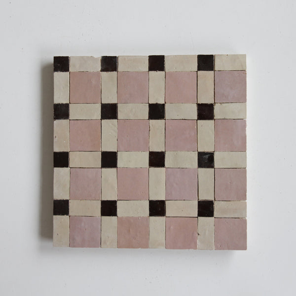 EZR0224 Clay, Chocolate & Moroccan Pink