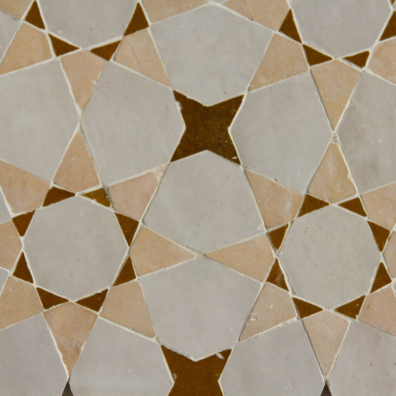 Moroccan Zellige Mosaic EZR0197 Large Format