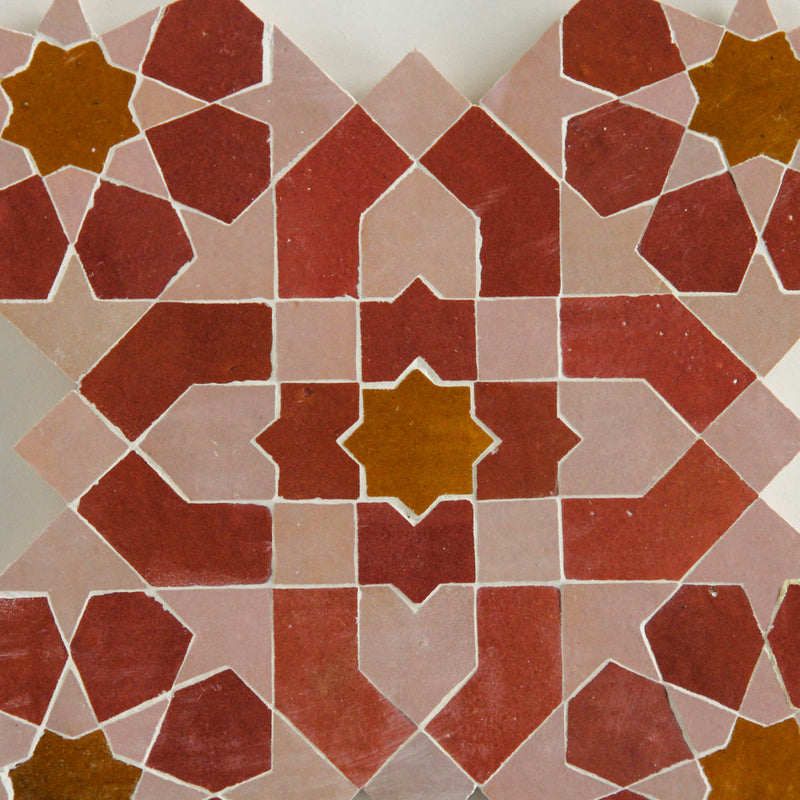 Moroccan Zellige Mosaic EZR0200 Large Format