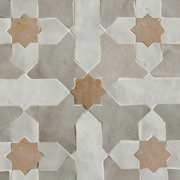 Moroccan Zellige Mosaic EZR0204 Large Format