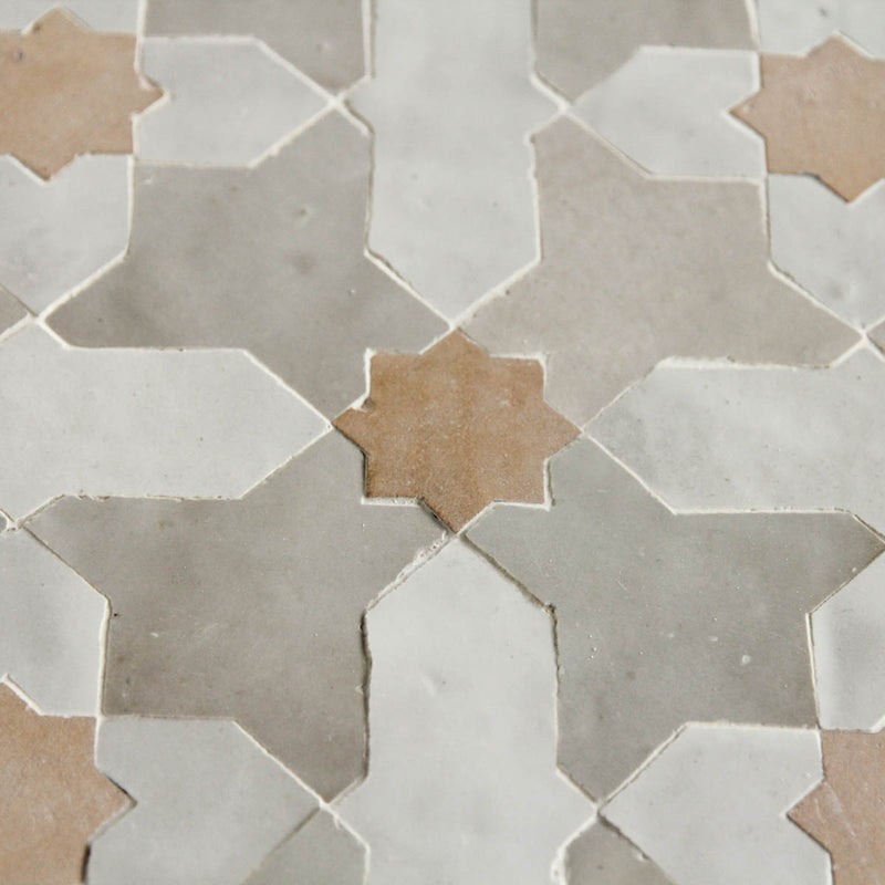 Moroccan Zellige Mosaic EZR0204 Large Format